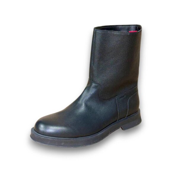 HUGO Lenner Chelsea Boots Men\'s Black Leather US 11 (UK 10 EU 44) MSRP $325 main image 4